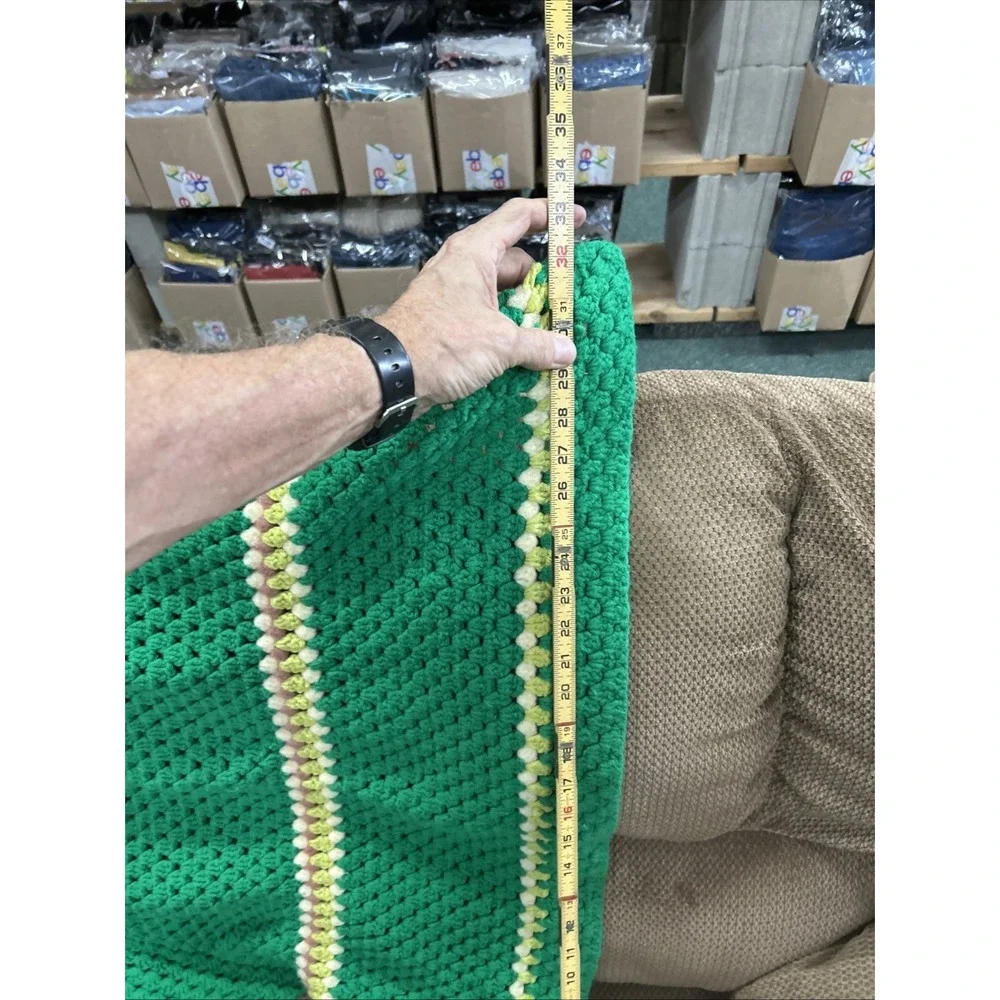 Handmade grannycore green